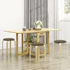 HOMCOM Set da 4 sgabelli da sala da pranzo, sgabelli Anteprima dell’immagine prodotto 10