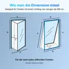 400 cm Fensterabdichtung für mobile Klimageräte, weiß, ohne Produktbild-Vorschau 5