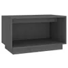 TV-Schrank Grau 60x35x35 cm Massivholz Kiefer Produktbild-Vorschau 1