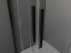 Mexen Velar L Duo sprchový kout posuvný 80 x 80 cm, grafit, Náhled obrázku produktu 7