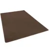 Feinschlingen Velour Teppich Strong Dunkelbraun, Produktbild-Vorschau 2