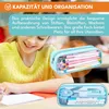KRUMAD Transparentes Federmäppchen, Großes Etui für Stifte, Produktbild-Vorschau 2