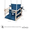 MAMOI Balançoire enfant 3en1 avec ceinture de sécurité, Voir les images du produit 3