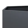 vidaXL Fioriera esagonale antracite 69x60x45 Acciaio Anteprima dell’immagine prodotto 5