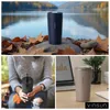 Thermobecher Edelstahl 480ml Kaffee Becher Trinkbecher Strohhalm isoliert Vinsun Produktbild-Vorschau
