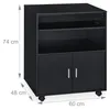 Relaxdays Rollcontainer Büro, mit 2 Fächern & Produktbild-Vorschau 13