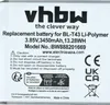 vhbw Akku kompatibel mit LG G8S ThinQ Global, G810, G8S Produktbild-Vorschau 5