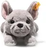 Steiff Französische Bulldogge Brie grau 24 cm liegend Produktbild-Vorschau 2
