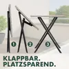 BRUBAKER Gartentisch Lugano - 58 x 58 cm Balkontisch Produktbild-Vorschau 3