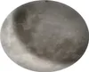A close-up view of the moon's surface. Náhled obrázku produktu