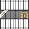 Doppelstab Sichtschutz zaun|zu PREMIUM gelocht QUADRAT Produktbild-Vorschau 6