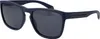 A pair of blue Polaroid sunglasses with dark gray lenses, shown from a side-angle on a white background. Náhľad obrázku produktu