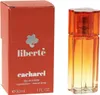 Cacharel Liberté Eau de Toilette mit schlankem Flakon im Farbverlauf von Dunkelorange zu Gelb und farblich passender Box. Produktbild-Vorschau