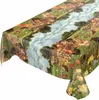 Tischdecke Wachstuch Tiere Grün Robust Wasserabweisend Produktbild-Vorschau 1