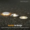 SSC-LUXon JAVO Boden LED Spot warmweiß Aluminium silber Ø Produktbild-Vorschau 6