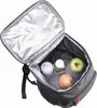 Rucksack Kühltasche Grau, Isolierte Doppeltasche für Produktbild-Vorschau 1