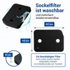 Sockelfilter 5x passend wie Miele 9164761 Schaumfilter Produktbild-Vorschau 4