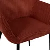 Fauteuil Cotele Scott Terracotta - Lot De 2 Voir les images du produit 6