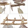 Relaxdays Windspiel mit Treibholz, Capiz-Muscheln, Produktbild-Vorschau 8