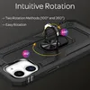 NALIA Ring Hülle für iPhone 12/ iPhone 12 Pro, Handy Hard Produktbild-Vorschau 2