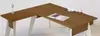 Eckschreibtisch Designer Holzmöbel Bürotisch Arbeitszimmer Produktbild-Vorschau 4