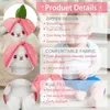 Hasen Verstecken, Plüschtier, 25CM Gefülltes Kaninchen mit Produktbild-Vorschau 4