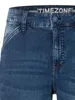 Timezone Gerade Cargoshorts Wadenlang Reißverschluss Produktbild-Vorschau 3