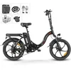20" elektrické kolo e-bike e-skládací kolo, pedelec, Náhled obrázku produktu 1