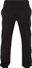 A pair of black sweatpants shown from the front against a white background. Produktbild-Vorschau