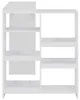vidaXL Bartisch mit Beweglichem Regal Weiß 138x39x110 cm Produktbild-Vorschau 3