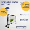 Mini Fußballtor Set inkl. 2x Mini Tore, PVC-Fußball & Mini Produktbild-Vorschau 4