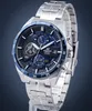 A close-up studio shot of a men's wristwatch. Produktbild-Vorschau