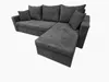 Ecksofa Gustaw mit Schlaffunktion, Bettkasten und Kissen, Produktbild-Vorschau 2