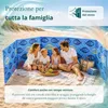 Lantigo Paravento da Spiaggia Fisch 8m | Frangivento Anteprima dell’immagine prodotto 4
