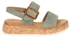 Gabor 82.744 Damen Sandalette - Riemchen Sandalen grün NEU Produktbild-Vorschau 2