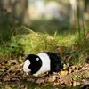 Meerschweinchen Animigos Kuscheltier in schwarz-weiß Produktbild-Vorschau 3