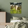 MuchoWow® Wandteppich Wandbehang Schafe - Tiere - Wolle Produktbild-Vorschau 4