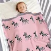Babydecke 100% Baumwolle Baby Kuscheldecken Weich Strick Produktbild-Vorschau 2