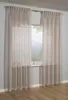 Vorhang mit Universalband Dolly bestickt taupe 245x135 cm Produktbild-Vorschau 1