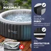 CASARIA Piscina Idromassaggio Gonfiabile Rotonda Ø200 cm 4 Anteprima dell’immagine prodotto 4