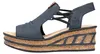 Rieker Riemchensandalette  Blau Produktbild-Vorschau 4