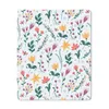 Podložka pod myš - Vzory - Kvety - listy - 19x23cm - Náhľad obrázku produktu 1