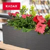 KADAX Doniczka Skrzynka Balkonowa + Wkład 19x56cm Grafit Podgląd zdjęcia produktu 7