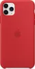 A red iPhone case with the Apple logo in the center. Anteprima dell’immagine prodotto