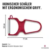 Victorinox RAPID, Obst & Gemüse, Y-Schäler, Rot, Produktbild-Vorschau 3