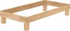 Holzbett breites Einzelbett 100x200 Buche geölt Futonbett Produktbild-Vorschau 3