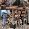 Holzkorb für Kaminholz -Kaminholzkorb mit Tragegriffen, Produktbild-Vorschau 6
