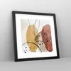 Gerahmtes Poster - Schwarzer Rahmen - Aquarell Abstraktion Produktbild-Vorschau 8