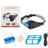Stirnbandlupe mit LED Licht Stirnlampe Lupe, Kopflupe für Produktbild-Vorschau 8