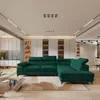 Masseno Ecksofa FAVIEN R-S mit Schlaffunktion L-Form, Sofa Produktbild-Vorschau 5
